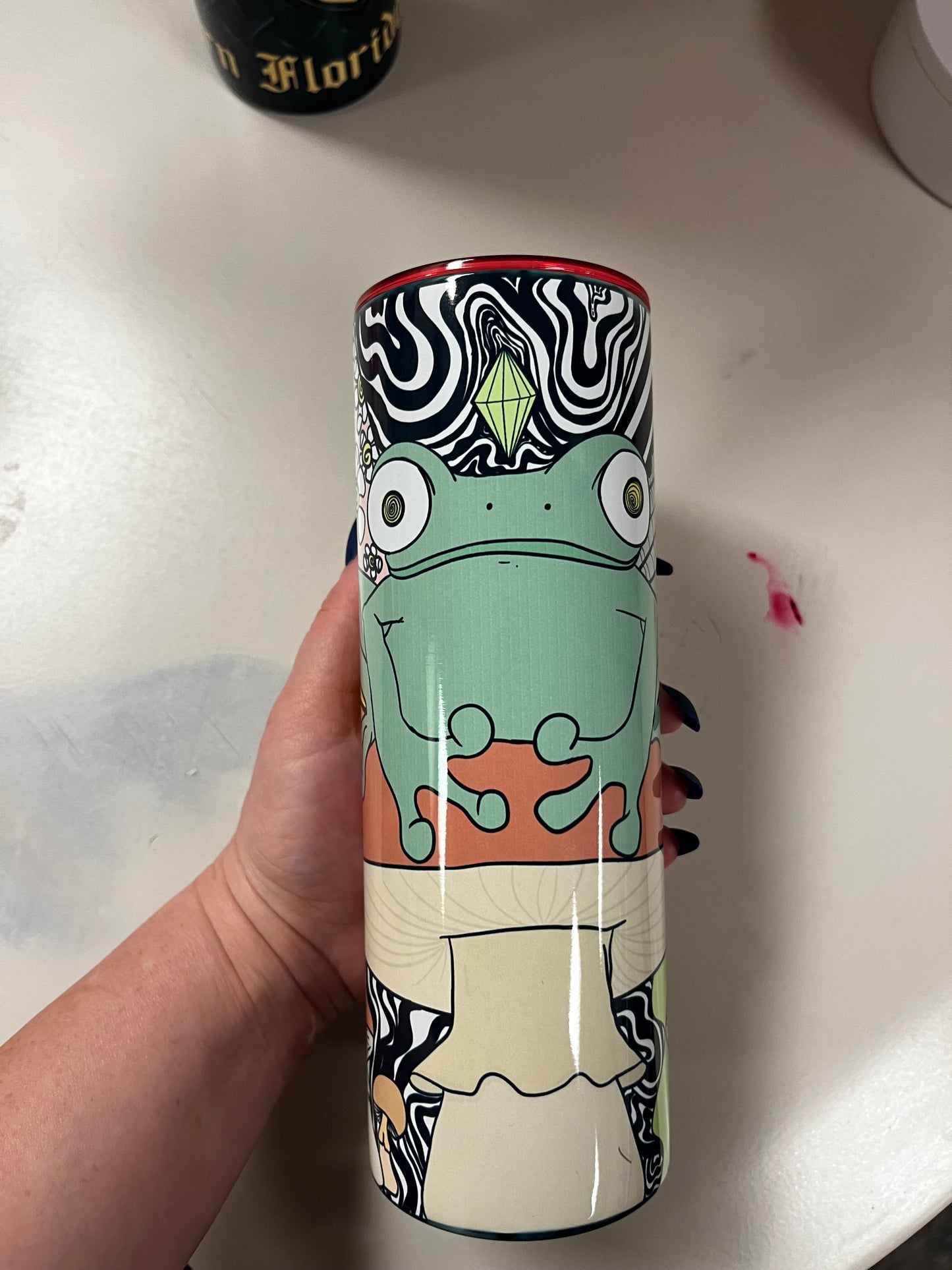 Frog’s Groovy Wonderland 20oz Tumbler