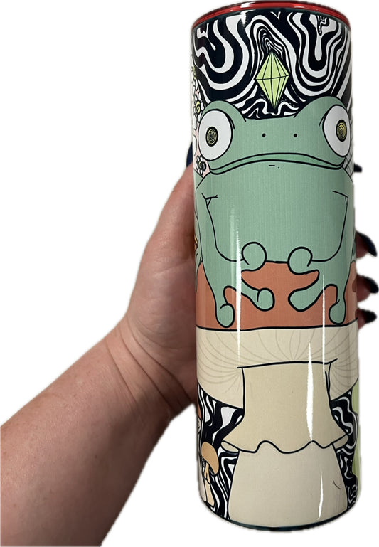 Frog’s Groovy Wonderland 20oz Tumbler