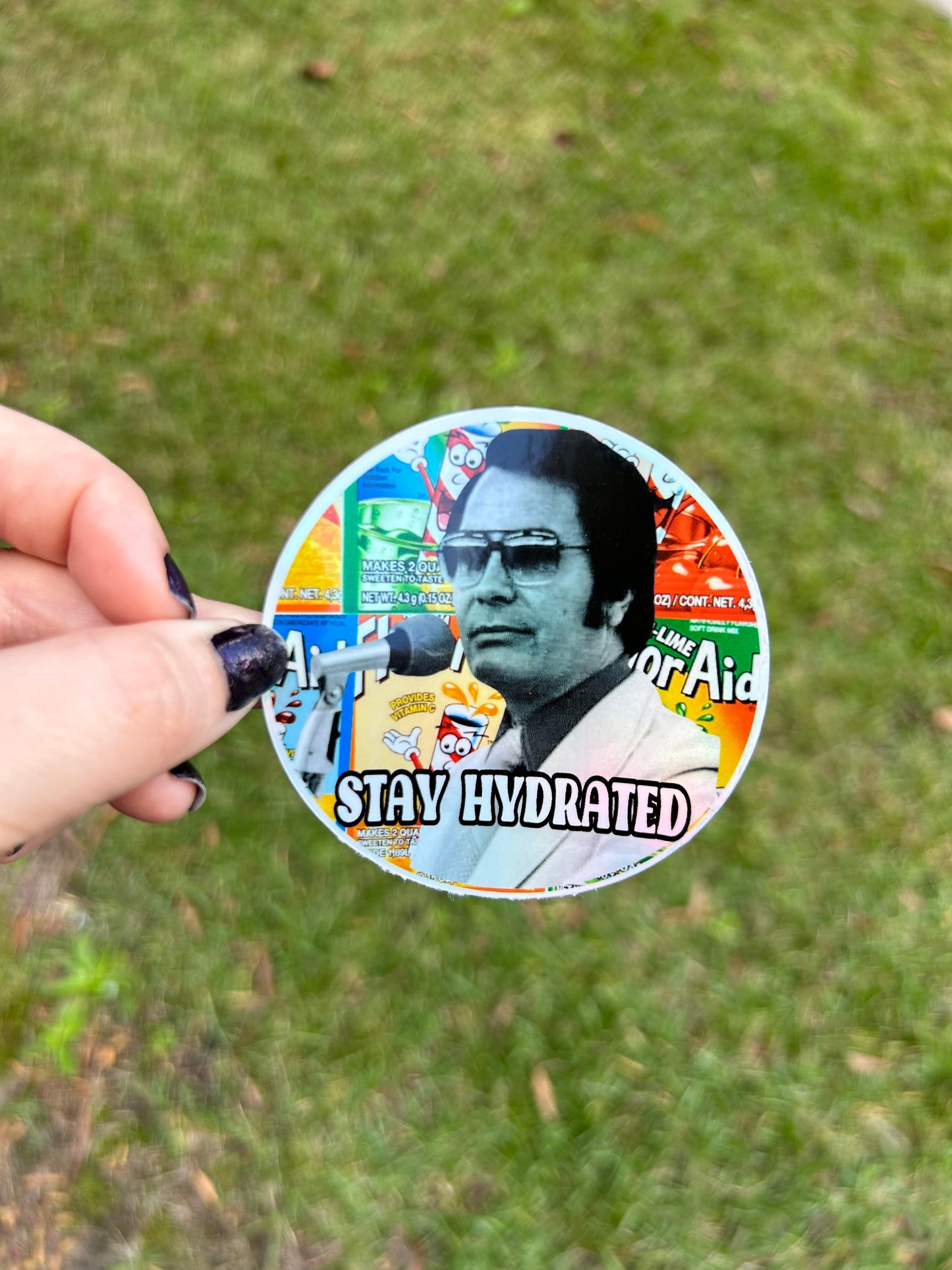 Jim Jones Stay Hydrated Sticker v2