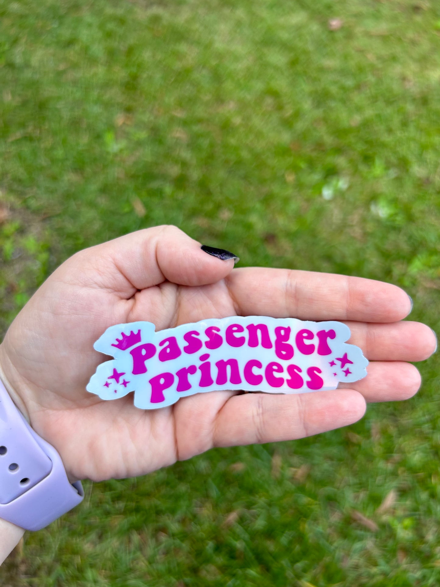 Passenger Princess Holographic Sticker