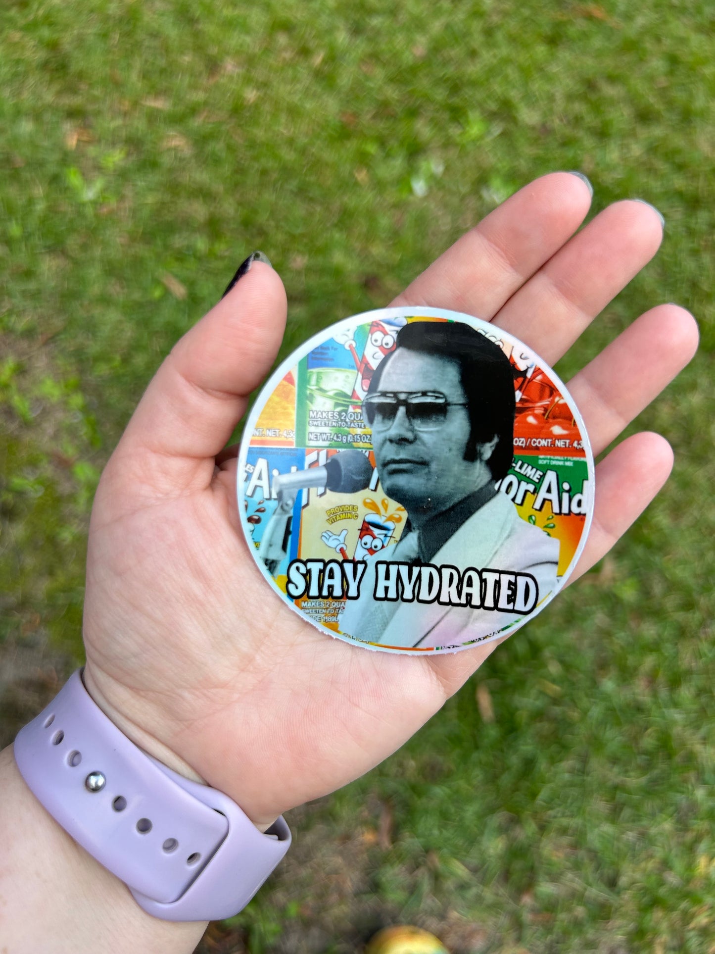 Jim Jones Stay Hydrated Sticker v2