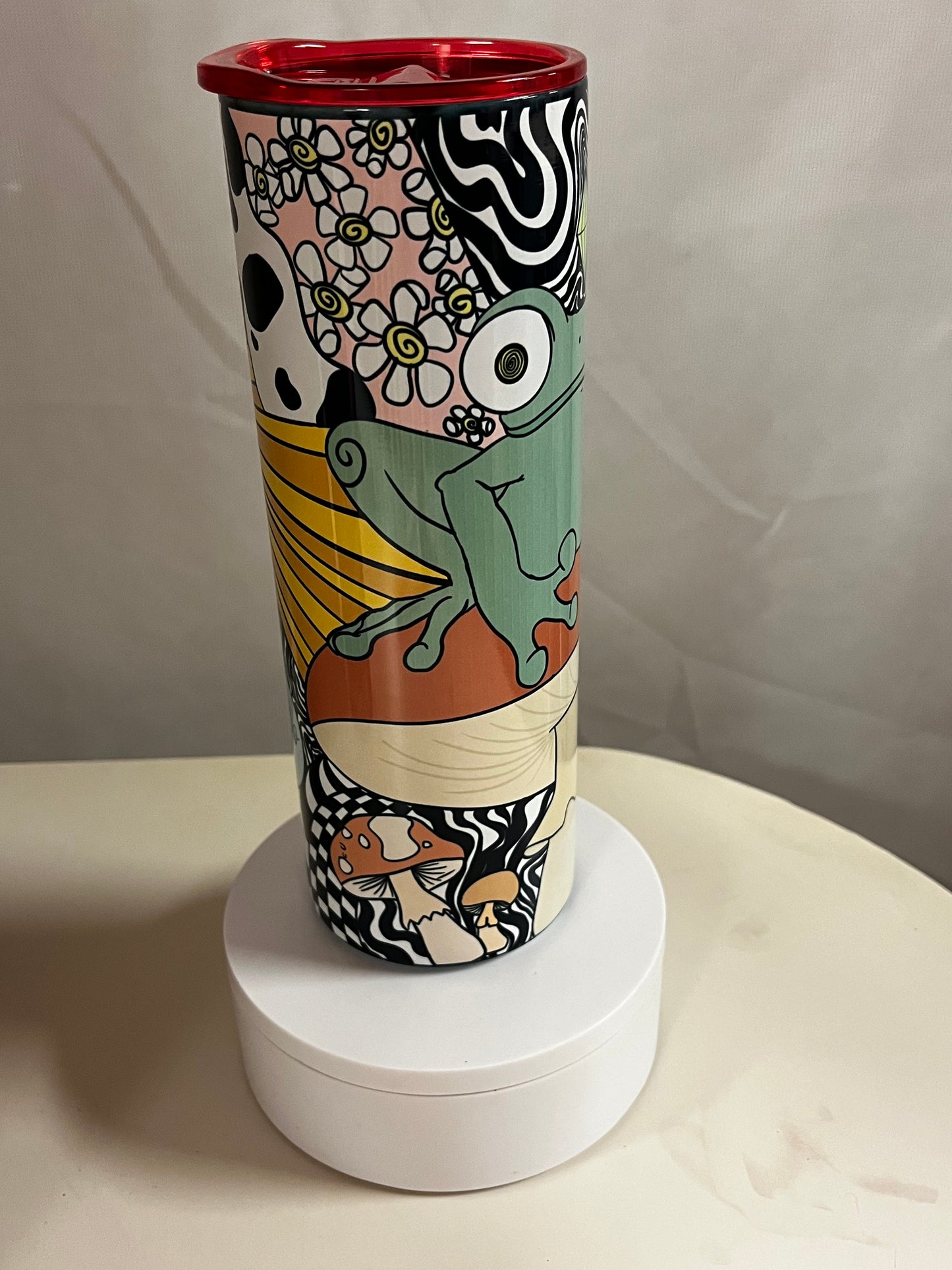 Frog’s Groovy Wonderland 20oz Tumbler