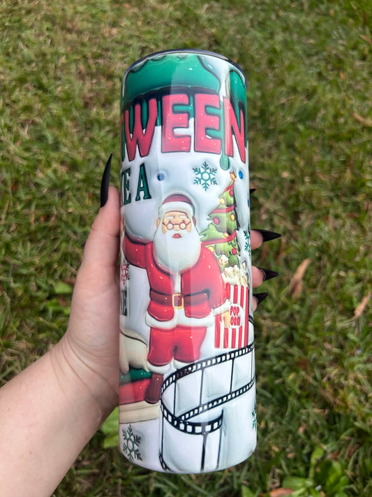 Torn Between Christmas Snacks 20oz Tumbler