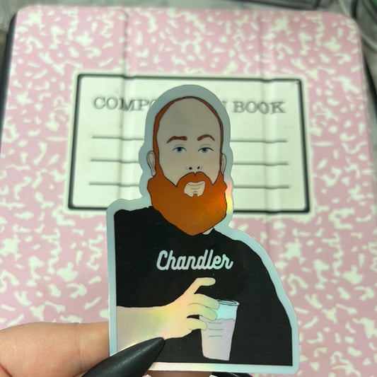 Chandler Holographic Sticker