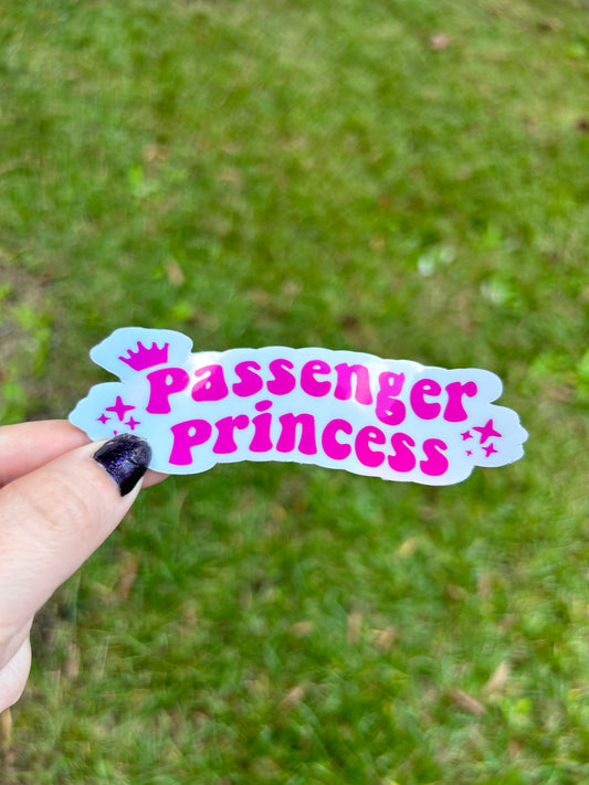 Passenger Princess Holographic Sticker