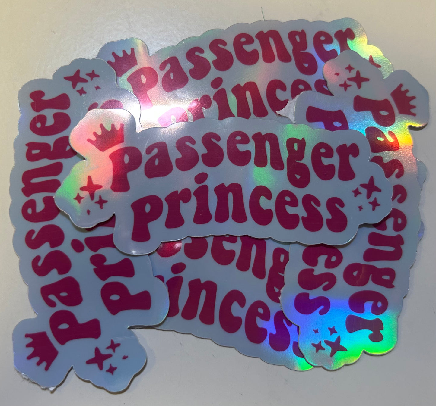 Passenger Princess Holographic Sticker