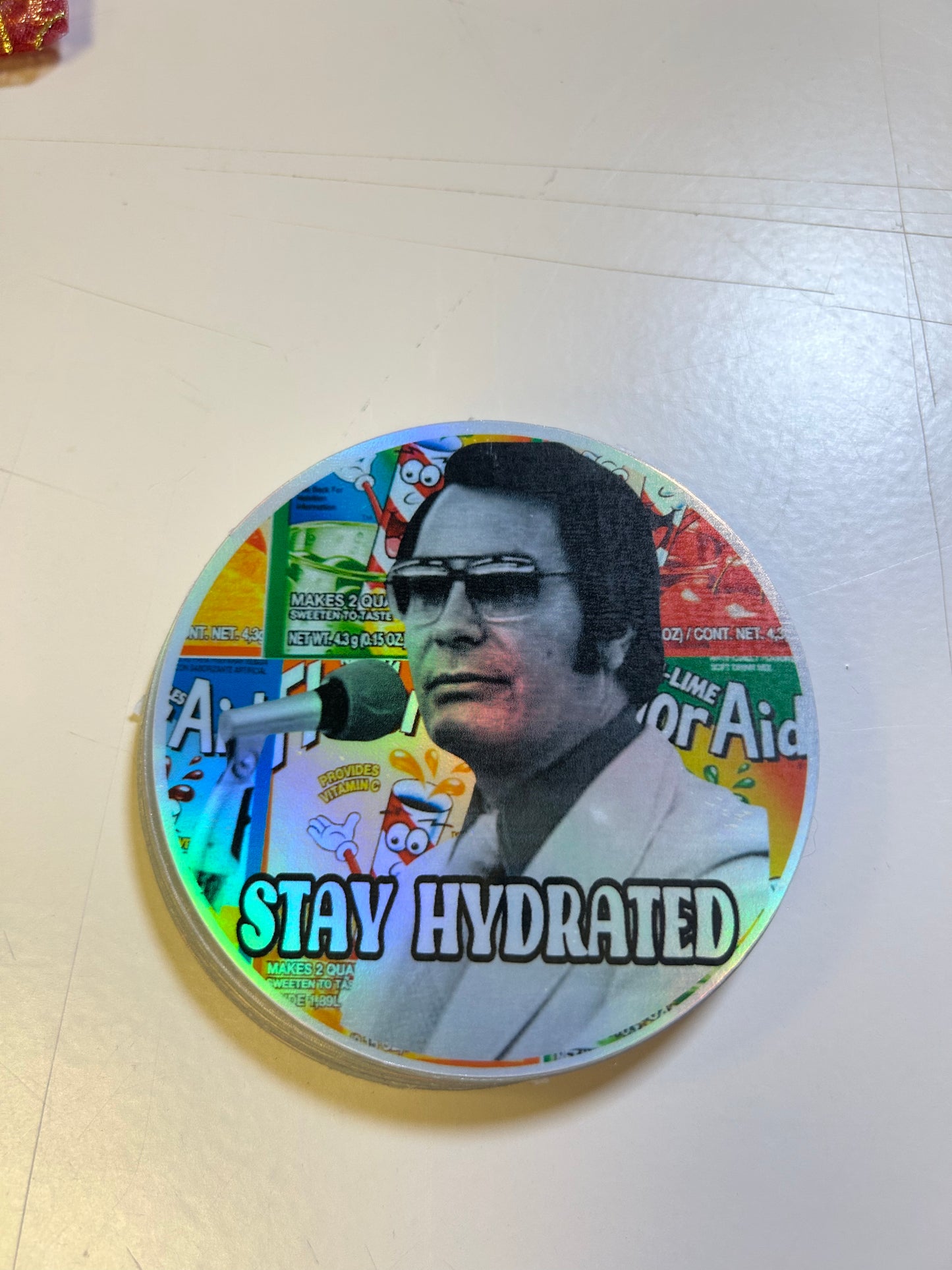 Jim Jones Stay Hydrated Sticker v2