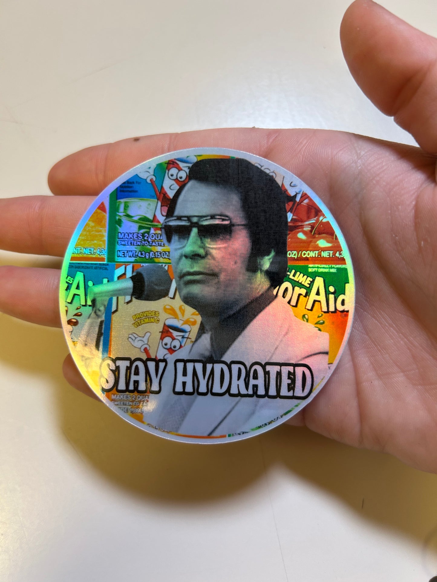 Jim Jones Stay Hydrated Sticker v2