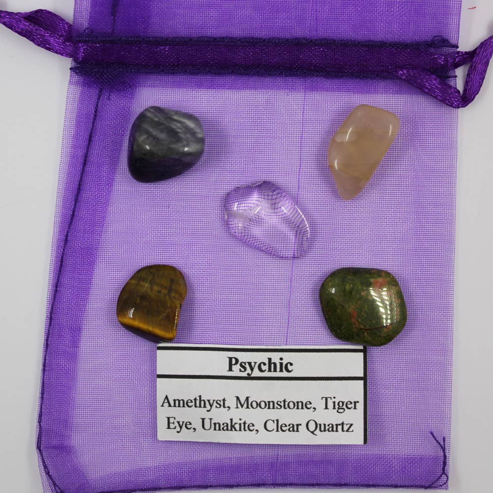 Psychic Gemstone Mojo Bag