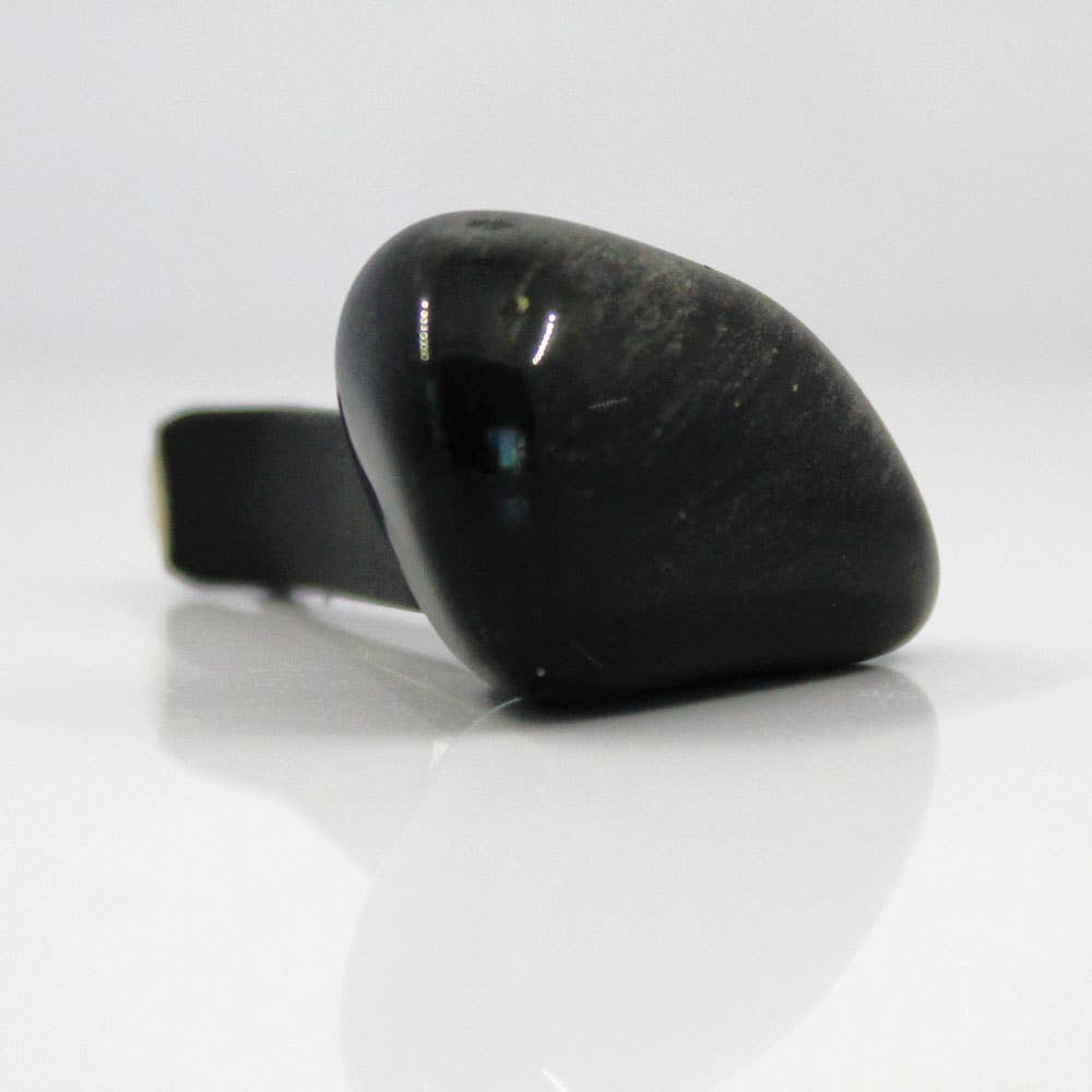 Obsidian Gemstone Car Vent Clip