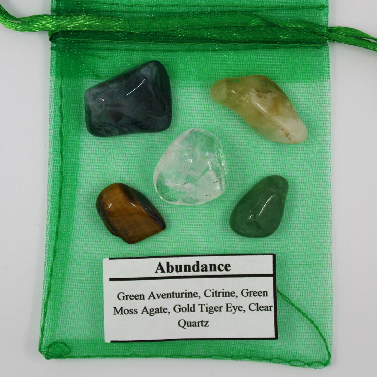 Abundance Gemstone Mojo Bag